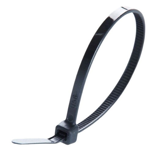 Хомут пластиковий 3,6*300 (4*300)мм універсальний чорний 100шт/уп APRO Житомир