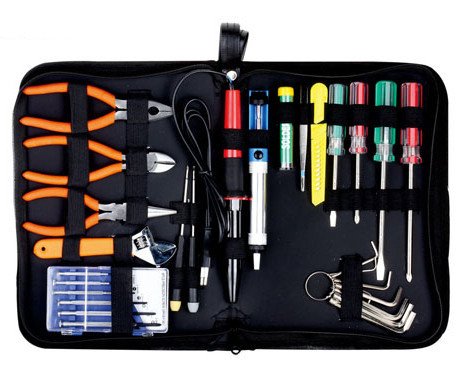 Набор ZD-902 (отвертки, паяльник, кусачки, плоскогубцы, развод ключ) Полтава - изображение 1