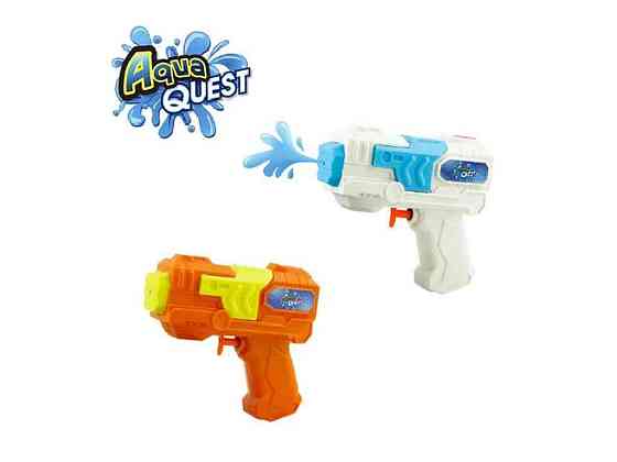 Водний пістолет міні 11см помаранчевий/білий (23x31x10,7см) ТМ AQUA QUEST Київ