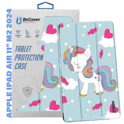 Чехол для планшета BeCover Smart Case Apple iPad Air 11" M2 2024 Unicorn (711610) Винница