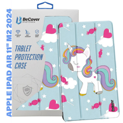 Чехол для планшета BeCover Smart Case Apple iPad Air 11" M2 2024 Unicorn (711610) Винница - изображение 1