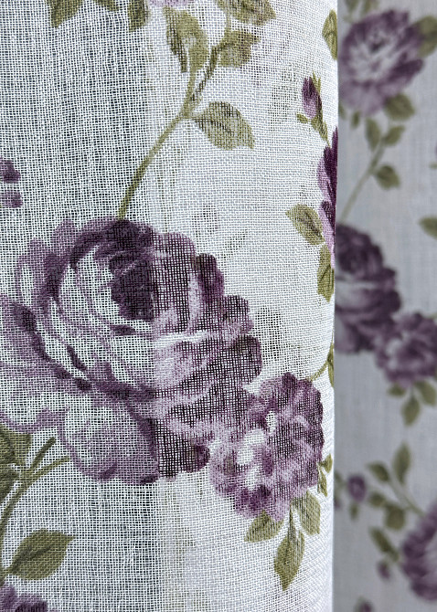 Тюль VR-Textil 1145т Flora Батист Разноцветный 300х270 см (40-905) Киев - изображение 5