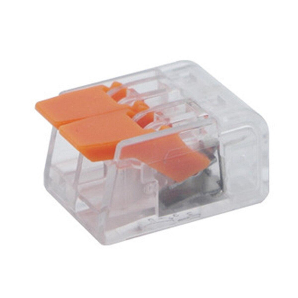 Конектор на 2  контакти 450В,  32A, прозорий Днепр - изображение 1