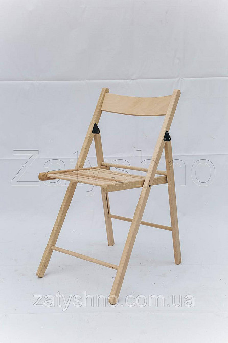 Складаний стільчик з бука Київ - фото 2