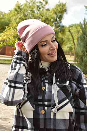 Женская зимняя шапка на флисе Фрезовый Киев