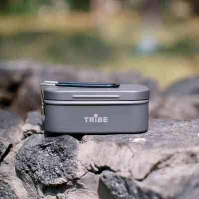 Миска туристическая Tribe Lunch Box Alu T-FG-0016-grey, , шт (T-FG-0016-grey) Винница