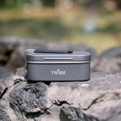 Миска туристична Tribe Lunch Box Alu T-FG-0016-grey, , шт (T-FG-0016-grey) Вінниця - фото 2