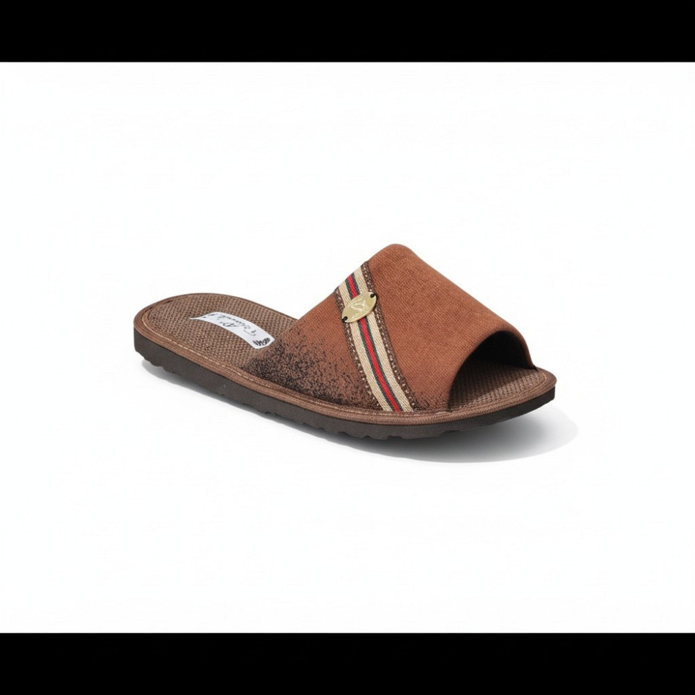 Хатні капці Для хлопчика Підліток із відкритим носком коричневі Вітрильник тм "PaGo" 38 Одеса - фото 1