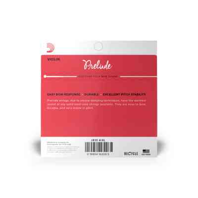 Струни для скрипки D&apos;Addario Prelude Violin String Set 4/4 Scale Light Tension (J810 4/4L) Вінниця