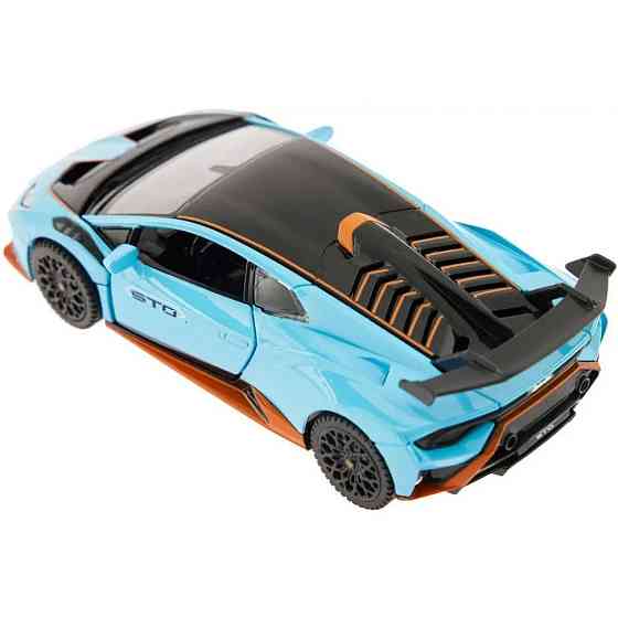 Дитяча автомодель "Lamborghini Huracan STO" Rastar 64300 блакитний, масштаб 1:32 Вінниця
