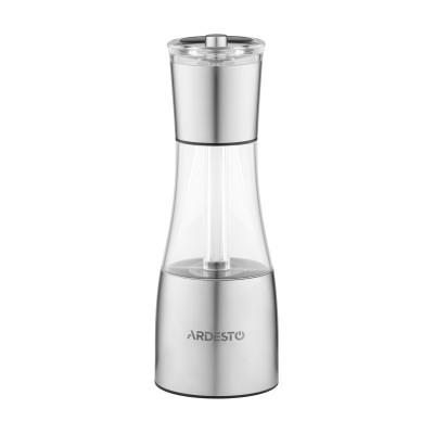 Мельница для специй Ardesto Gemini, 140мл, акрил, нержавіюча сталь, прозорий (AR1419SS) Винница - изображение 5