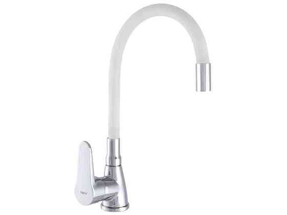 Змішувач на мийку білий SOP7 146 REFLECTOR WHITE ТМ ZERIX Київ