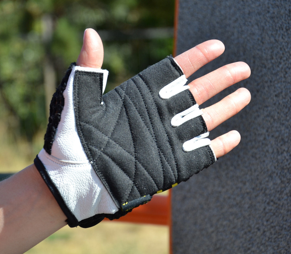 Рукавички для фітнесу Power System PS-2100 Basic EVO Black/Yellow Line M Кам'янське - фото 3