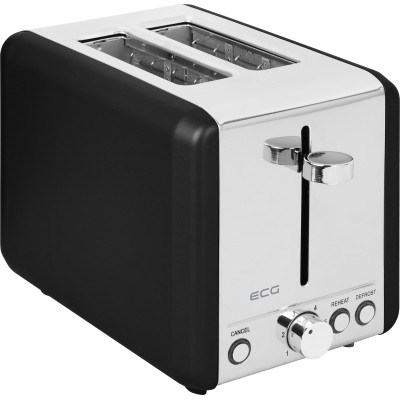 Тостер ECG ST 2708 Tradizione Nero Вінниця - фото 1