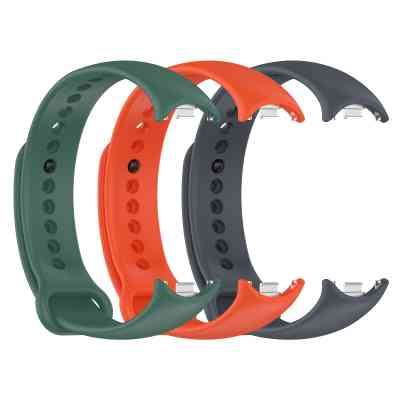 Ремешок для фитнес браслета Armorstandart комплект 3шт Xiaomi Smart Band 10/9/8 Basic (ARM75072) Винница