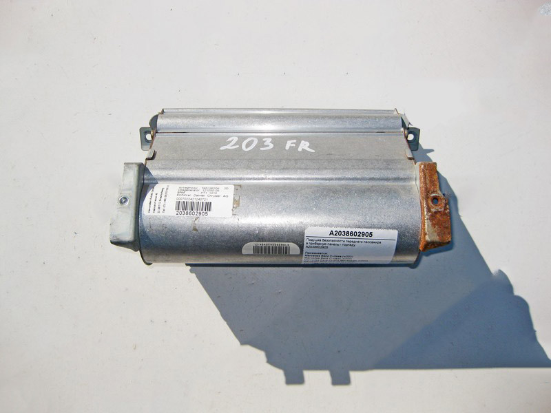 Mercedes-Benz  A2038602905 Подушка безпеки переднього пасажира в панель приладів - торпеду C-Class W203 CLC C203 CL203 Sportcoupe Одеса - фото 2