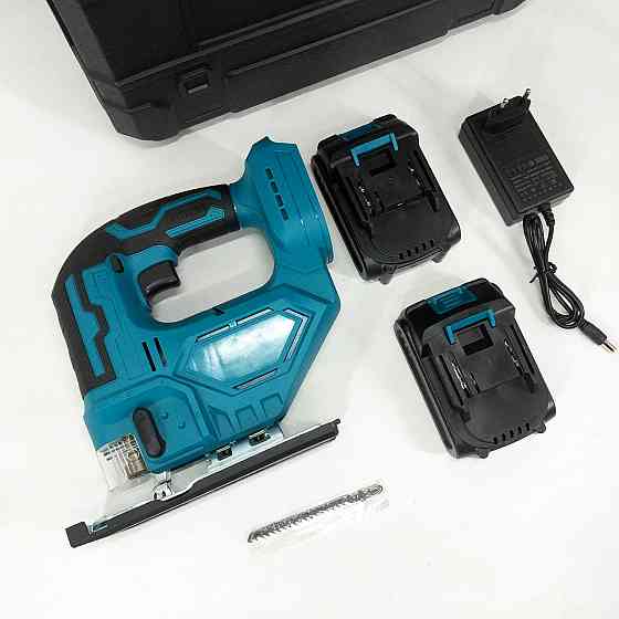 Аккумуляторный бесщеточный лобзик 24V с 2 АКБ в пластиковом кейсе с регулировкой скорости и угла наклона FE-71 Ивано-Франковск