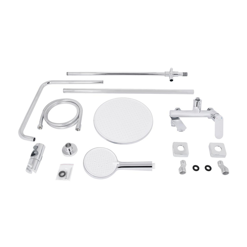 Душова система універсальна Qtap Evia на три споживачі (з виливом) QTEVI111CRM47583 Chrome Київ - фото 9