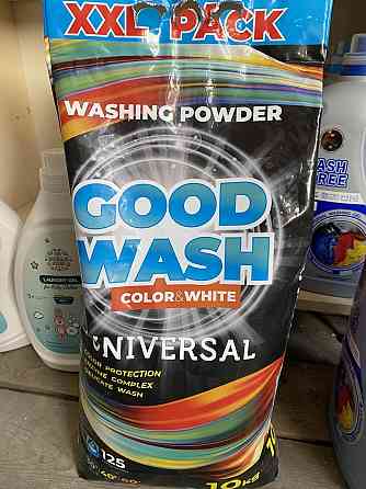 🧼 СУПЕР ВИГІДНО! Пральний порошок GOOD WASH Universal 10 кг – ідеальна чистота для білих і кольорових речей! 💥 Київ