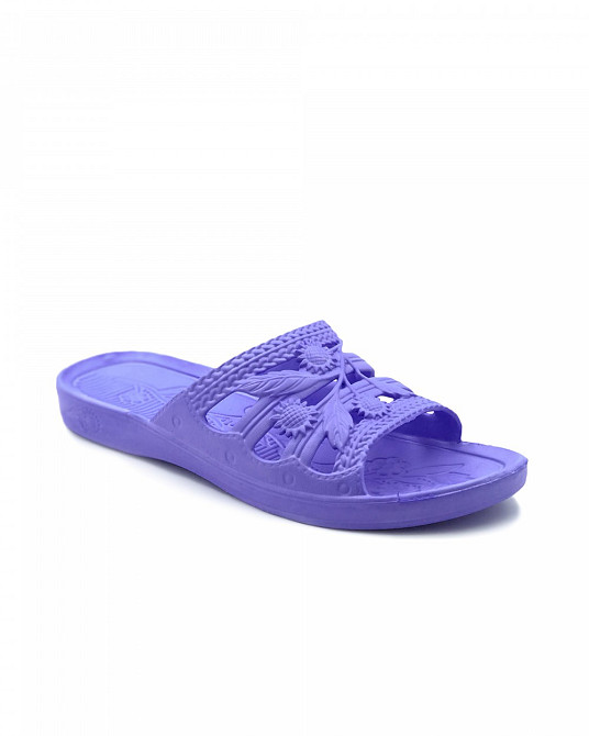 Женские шлепанцы открытый носок филоетовый 40/41 Одесса - изображение 1