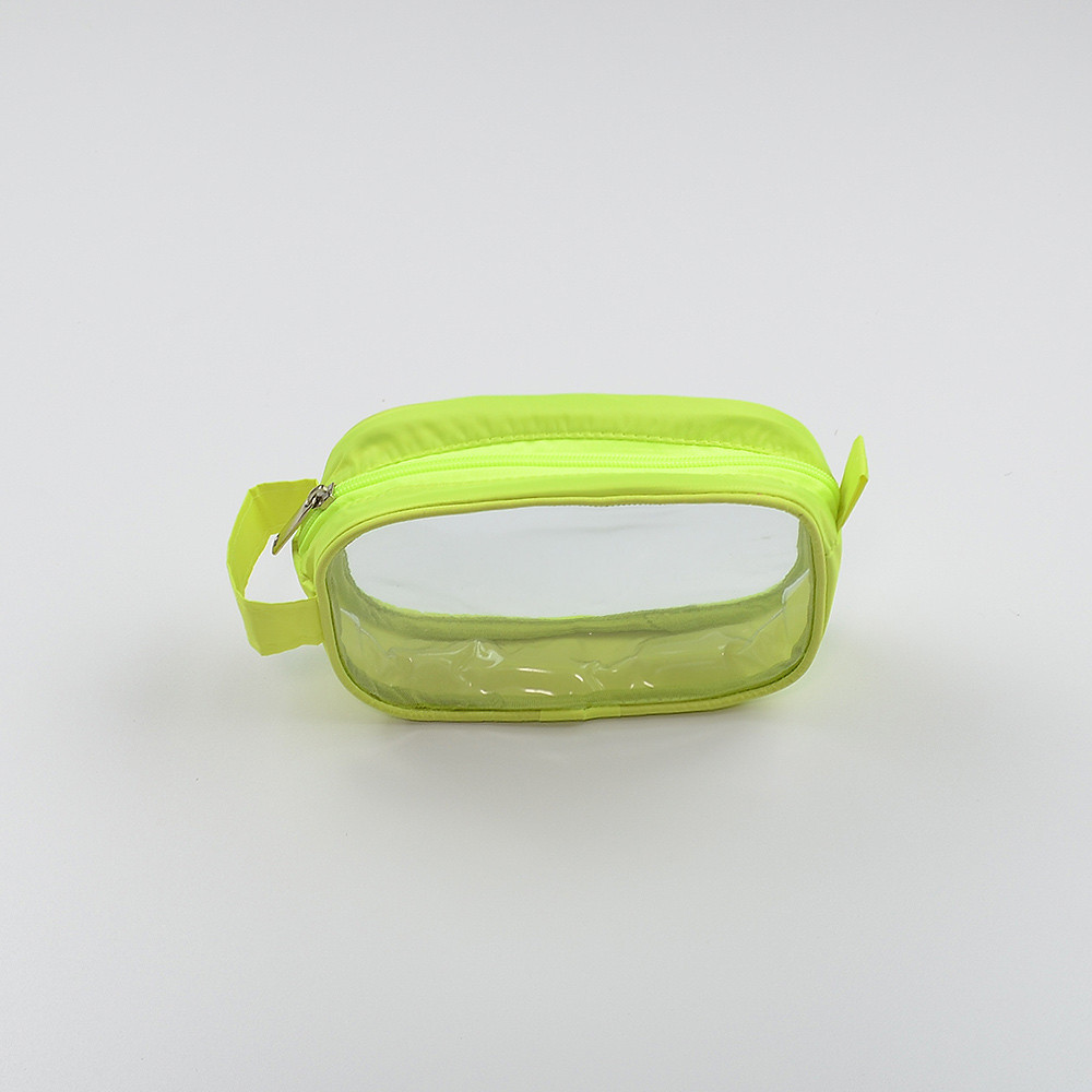 Прозрачная косметичка 19х13х5 см (Ярко-желтый) Сумы - изображение 4