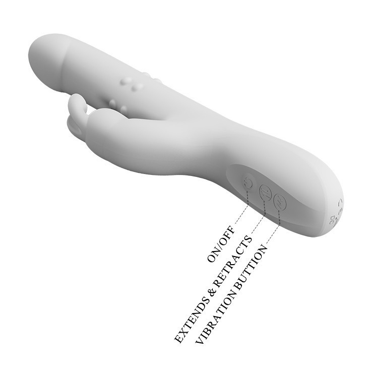 Вібратор - Pretty Love Reese Vibrator White Sex Aura Київ - фото 8