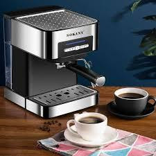 Кофеварка SK-6862, насос 15/20 бар, резервуар 1,6 л, панель 4 кнопки, взбивание молока, съемная Одеса - фото 3