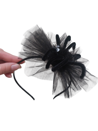 Обруч на Хэллоуин Паук one size черный Киев