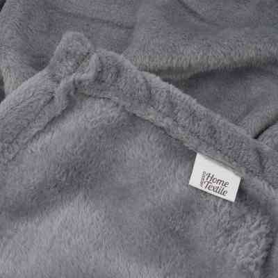 Плед Ardesto Flannel 200х220см, 100% поліестер, сірий світлий (ART0228SB) Вінниця