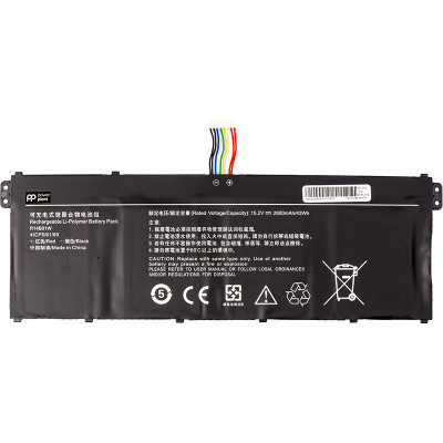Аккумулятор для ноутбука Xiaomi Mi RedmiBook 14 (R14B01W) 15.2V 2800mAh PowerPlant (NB530069) Винница - изображение 1