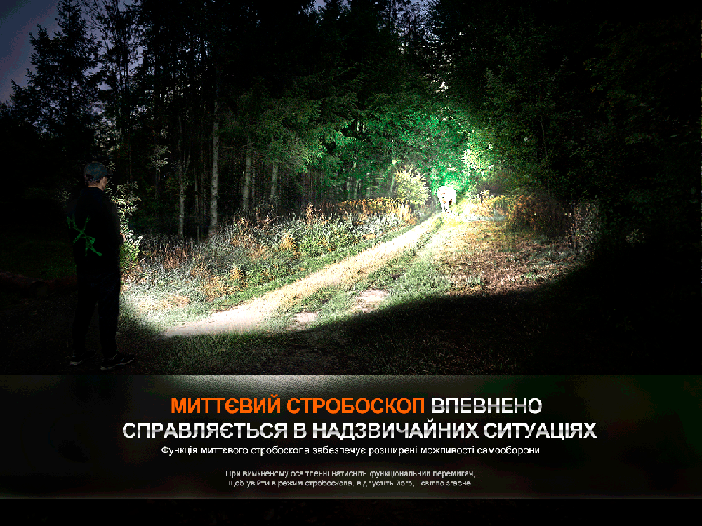 Ручной дальнобойный фонарь Fenix HT18R 2800лм (Черный) Винница - изображение 11