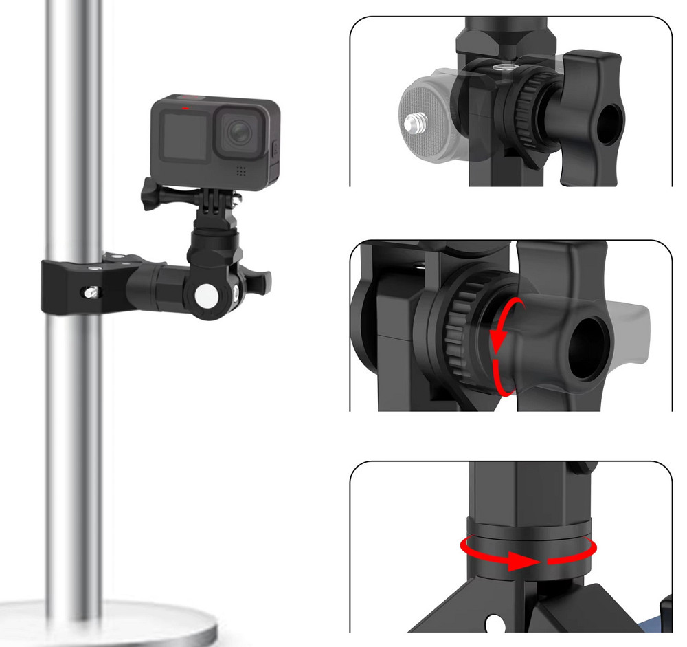 Кріплення на кермо для Insta360 GoPro 16-40мм AC Prof GP384 Київ - фото 2
