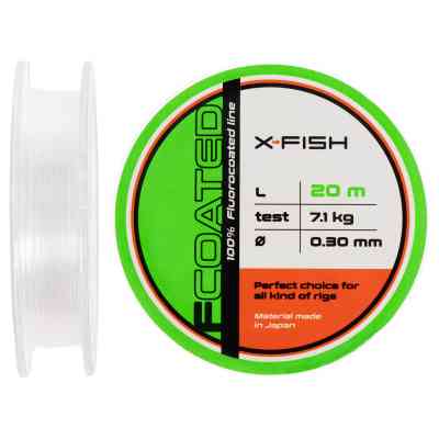 Флюорокарбон X-Fish FCoated 20m 0.30mm 7.1kg (1917.01.47) Винница