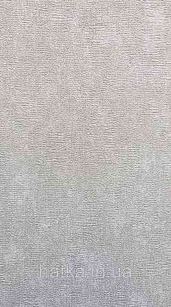 Шпалери вінілові на флізеліні NOVA метрові під штукатурку структурні однотонні темно-сірі Київ