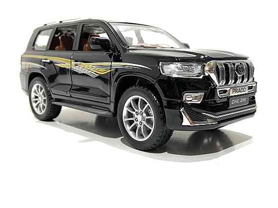 Машина металева TK Uniion Group Toyota Prado 1:24 Відкриття дверей Чорна (GT-9147) Чернігів