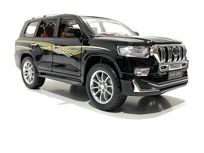 Машина металева TK Uniion Group Toyota Prado 1:24 Відкриття дверей Чорна (GT-9147) Чернігів - фото 2