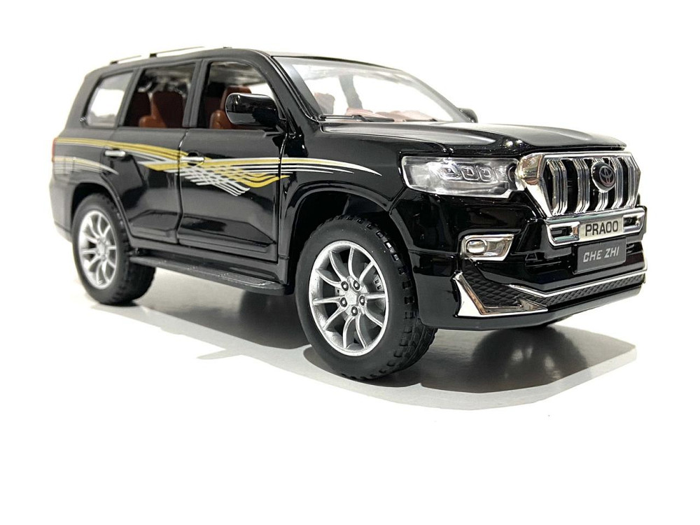 Машина металева TK Uniion Group Toyota Prado 1:24 Відкриття дверей Чорна (GT-9147) Чернигов - изображение 2