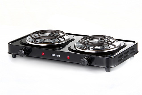 Электрическая настольная спиральная плита Metec ES-02DSB 2000 Вт Харьков - изображение 1