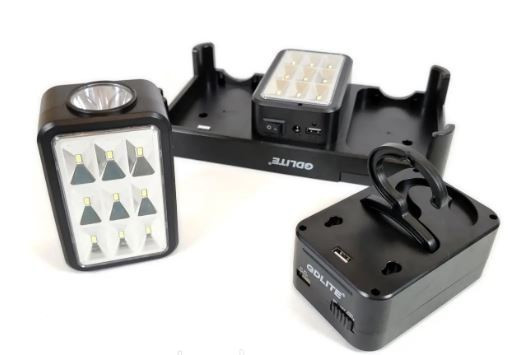 Портативна сонячна автономна система GDLite GD-8058 сонячна панель + Power Bank + Пульт дистанційного керування (15000 mah) Чернівці - фото 4