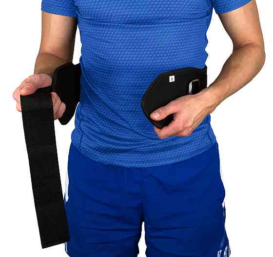 Пояс для важкої атлетики PowerPlay 5535 неопреновий Чорний XL Луцк