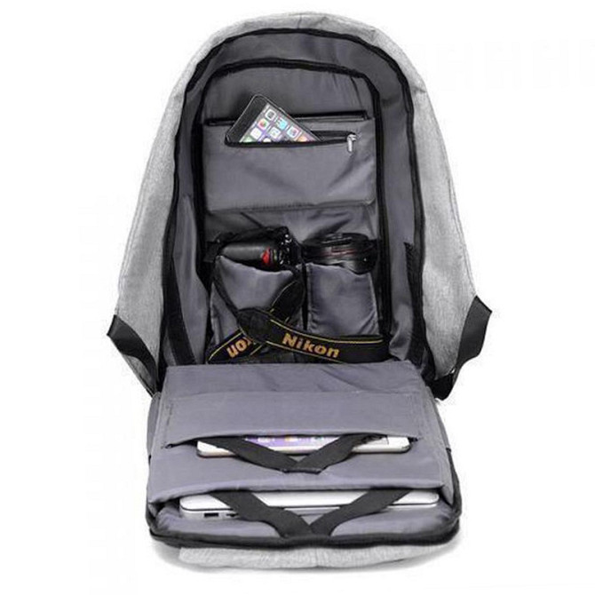 Рюкзак Travel Bag D3718-1. Колір: чорний RI-78 Львів - фото 1