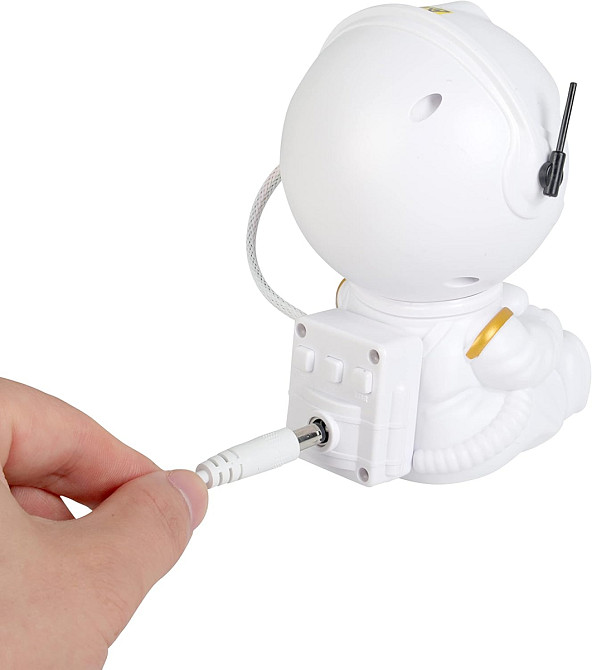 Нічник-проектор зоряного неба Cosmo (Космонавт з зіркою, Білий) Николаев - изображение 4