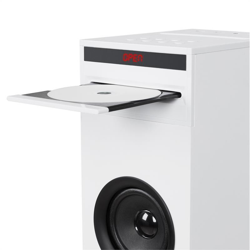 Karaboom CD Система караоке Bluetooth MP3 Зарядное устройство USB Микрофон FB Белый Белый (Германия, читать Ровно - изображение 7