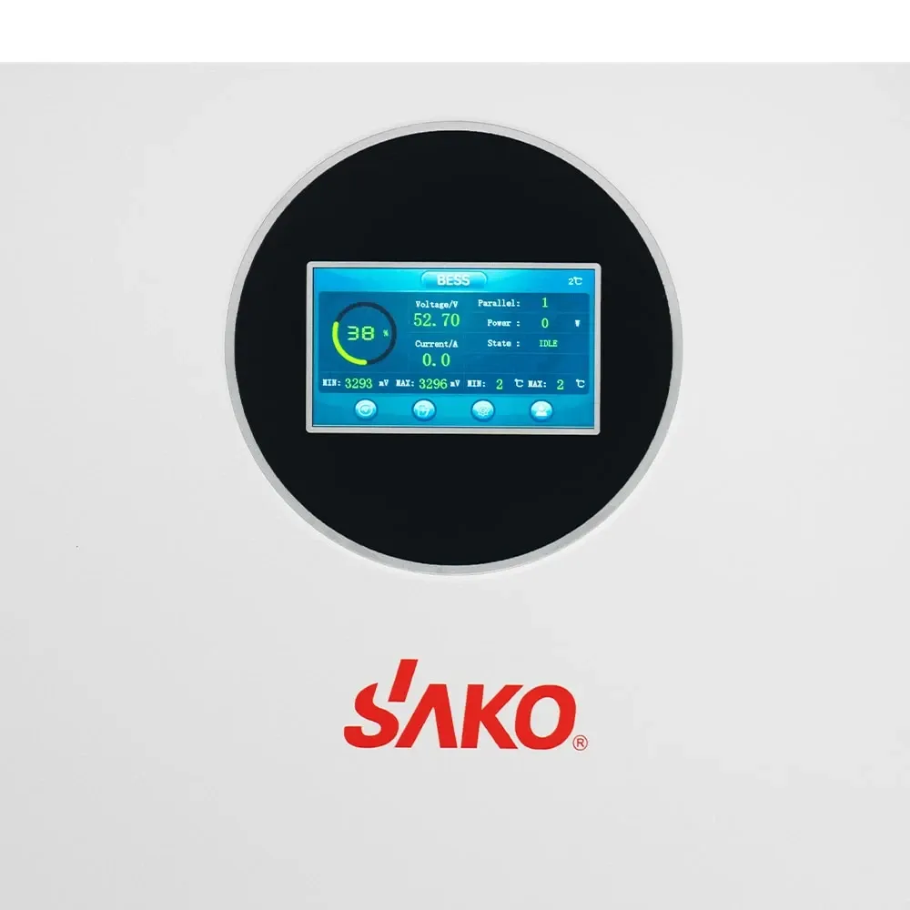 Акумуляторна батарея літій-залізо-фосфатна 100А*год 51.2В 5120Вт*год Sako SK-51.2V100Ah Li-Sun series LiFePO4 настінний / Київ - фото 17
