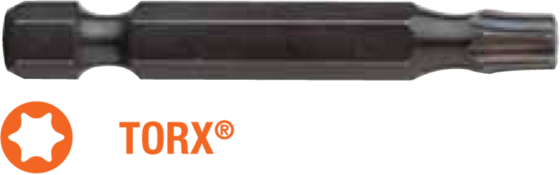 Насадка викруткова USH Industry TORX T40 x 50 мм, Torsion подовжена, Уп. 10 шт. Одеса