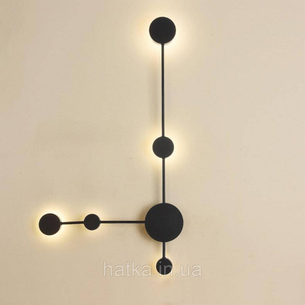 Бра настенная светодиодная Sirius 8936-5 черная Киев - изображение 1
