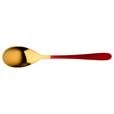 Набор столовых приборов Bergner Lisboa red 16 предметів (BG-45148-RD) Винница - изображение 6