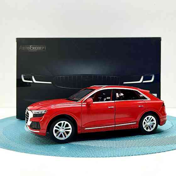 Машинка металева TK Union Group Audi Q8 відчиняються двері капот багажник масштаб 1:24 Червона (GT-5250) Чернігів