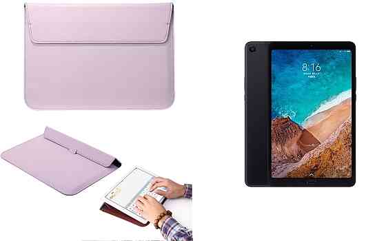 Чохол-конверт VitoCase для Xiaomi Mi Pad 4, Mi Pad 4 Plus, з функцією підставки для планшета Фіолетовий Київ
