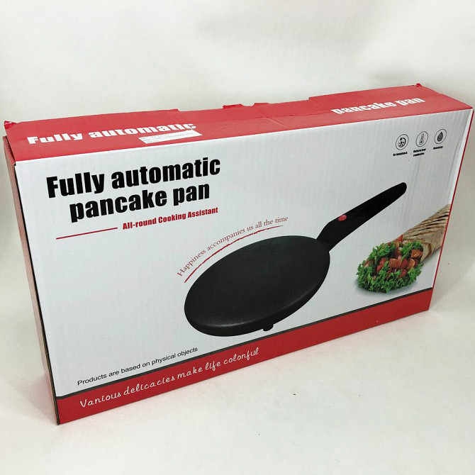 Млинець електричний CREPE MAKER. DR-485 Колір: чорний Київ - фото 7
